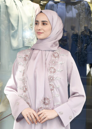 Alternative view of Çağla Model Abaya Takım