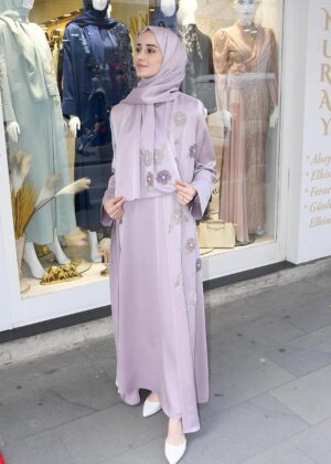Işılay Model Abaya Takım