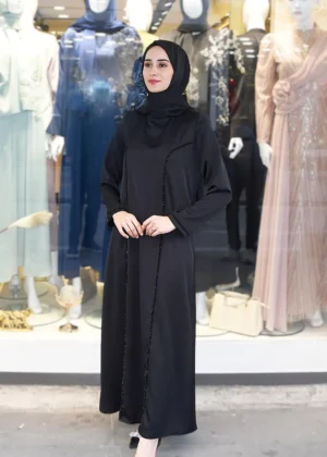 Boydan Taş İşleme Abiye Elbise