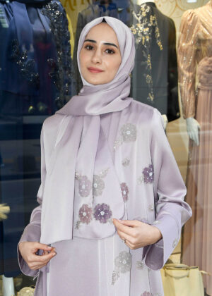 Alternative view of Işılay Model Abaya Takım