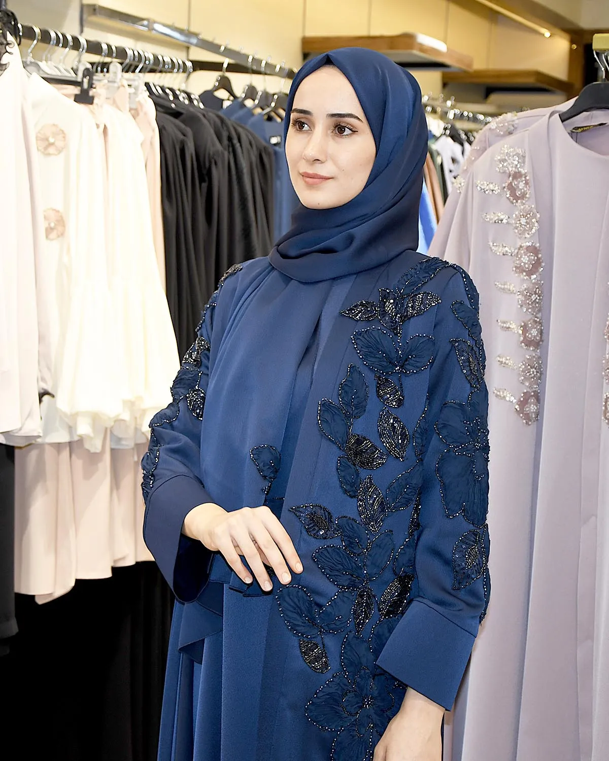 3 Boyutlu Tasarim Abaya Takimi - Görsel 5