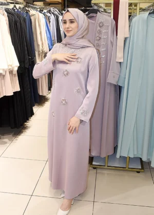 Çağla Gül Kurusu Elbise