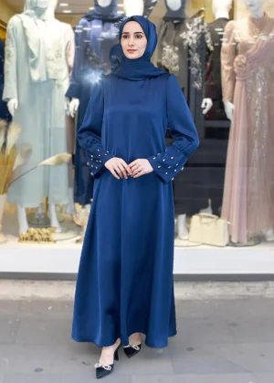 Alternative view of A Form Kalıbı Abiye Elbise