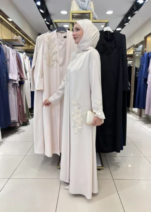 Alternative view of AY-2010 KREM ABAYA TAKIMI